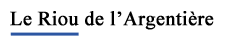 Le Riou de l'Argentière Logo